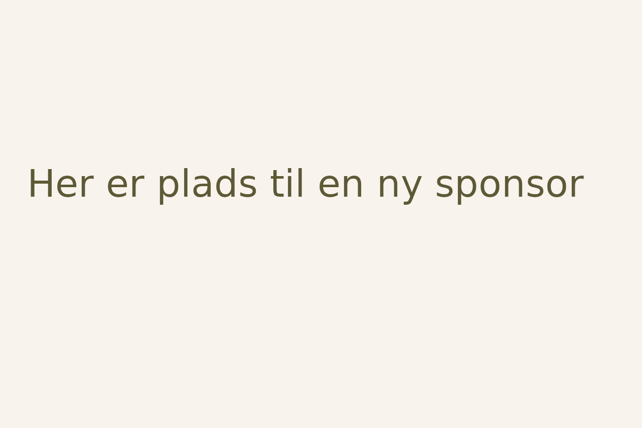 Bliv sponsor